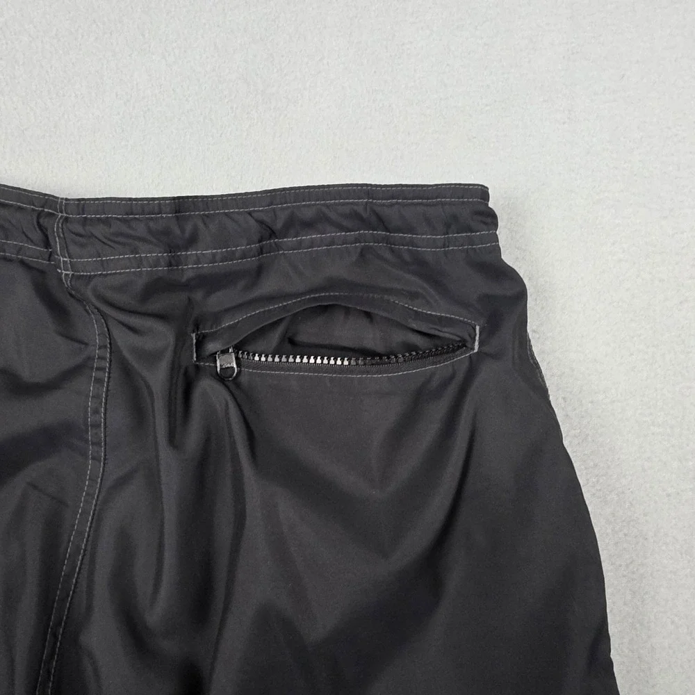 VINTAGE‎ Gap Pants Womens Large Black Pink Baggy Paratrooper Wide Leg Floral 90s - Picture 12 of 16